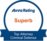 AVVO rating superb top criminal defense